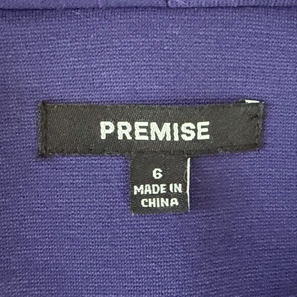 Standout Premise Crop Blazer – Purple, Size 6 - Picture 3 of 4